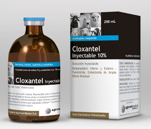 Cloxantel inyectable 10% 