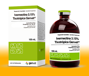 Ivermectina 3.15% Trixotrópica  Genvet ®
