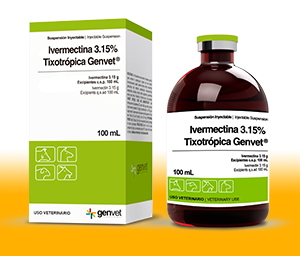 Ivermectina 3.15% Trixotrópica  Genvet ® 