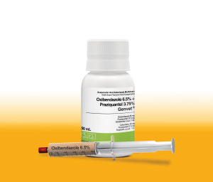 OXIBENDAZOLE 6.5% + PRAZIQUANTEL 3.75% GENVET®